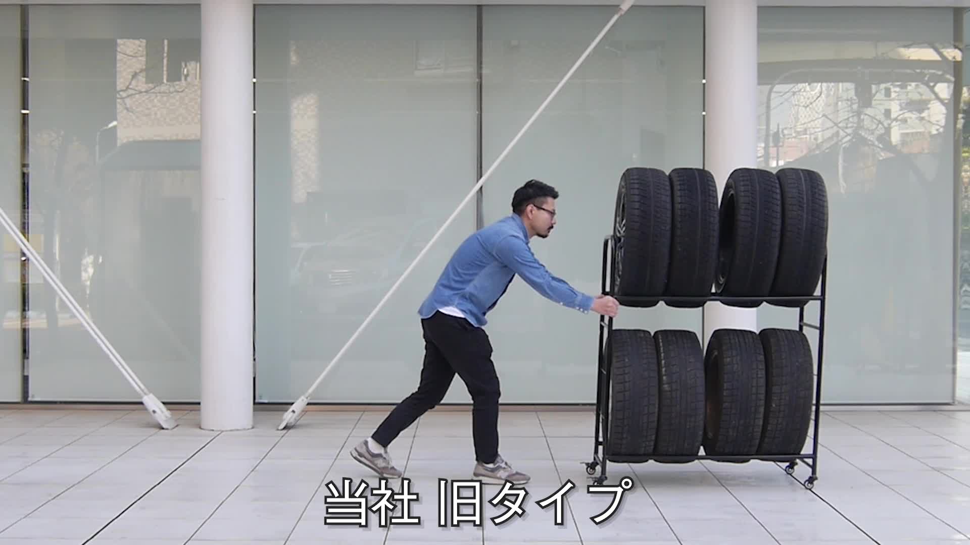Amazon.co.jp: FIELDOOR タイヤラック タイヤスタンド ワイド 専用